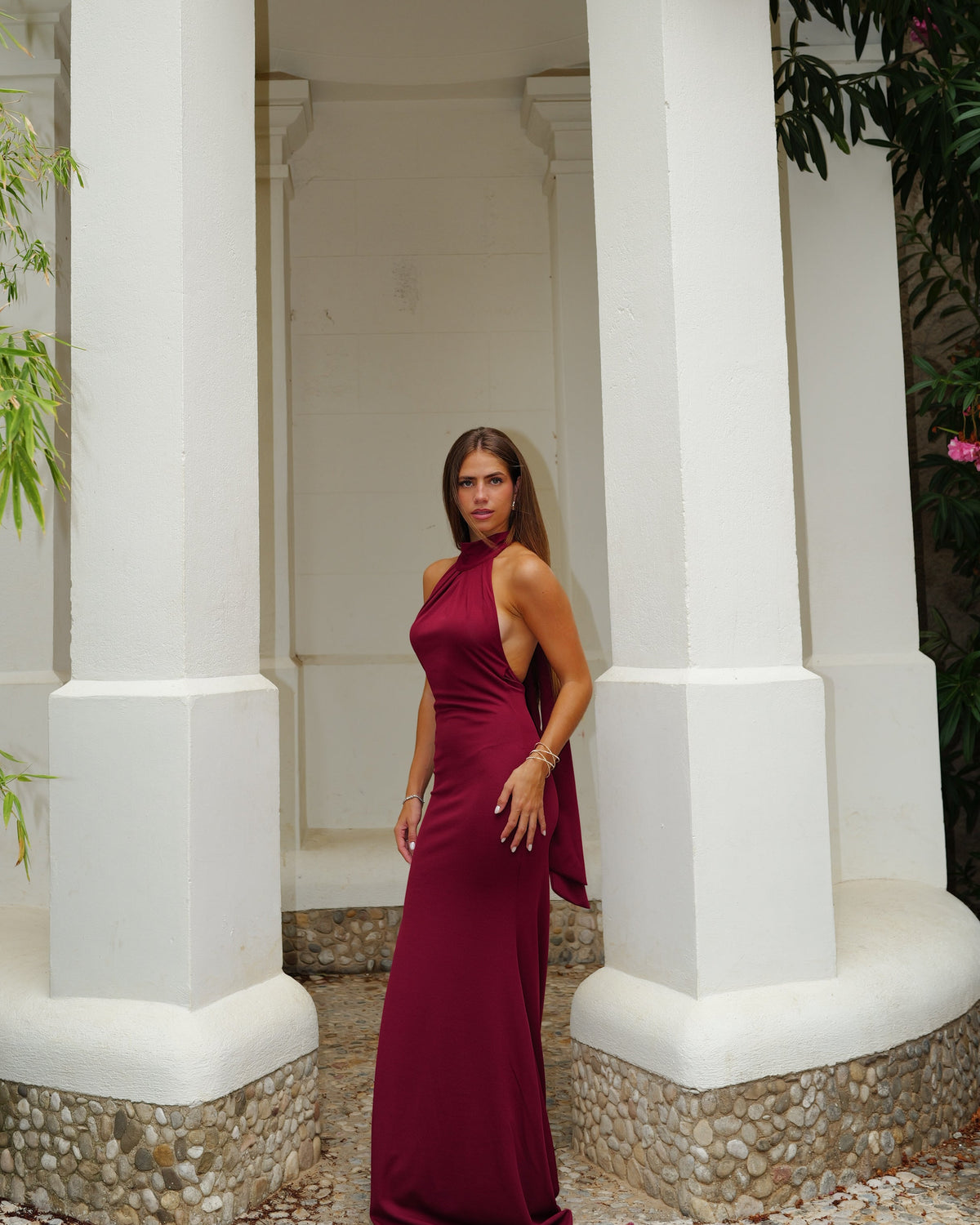 Look Bordô