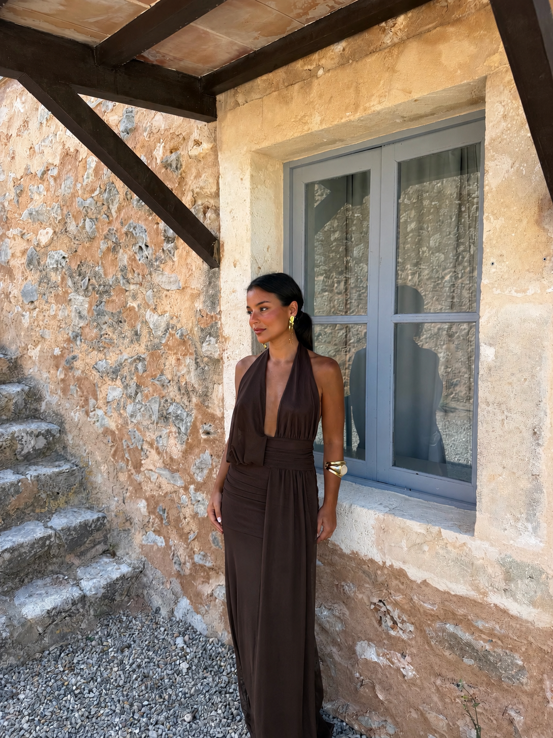 Aina / Vestido marrom