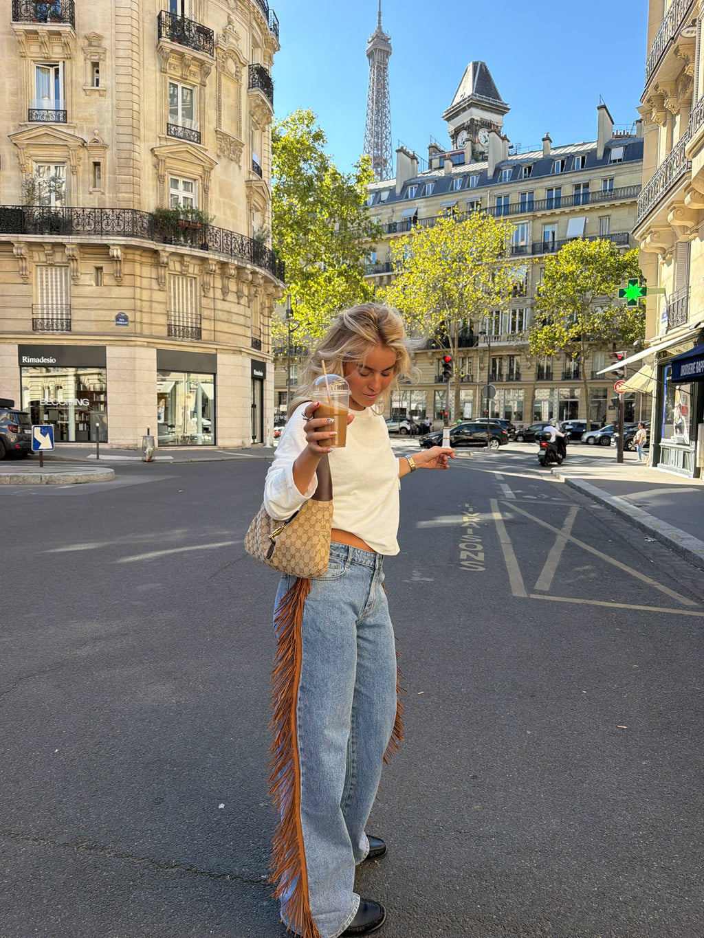 Calça Jeans Noa com Franjas