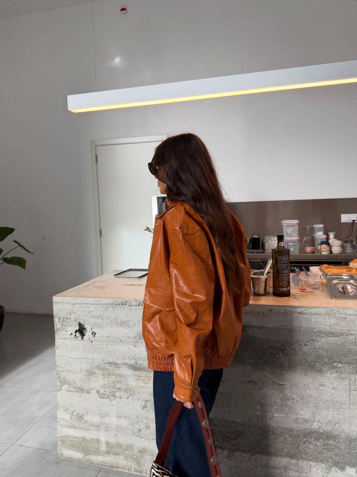 Chaqueta naranja Burnet