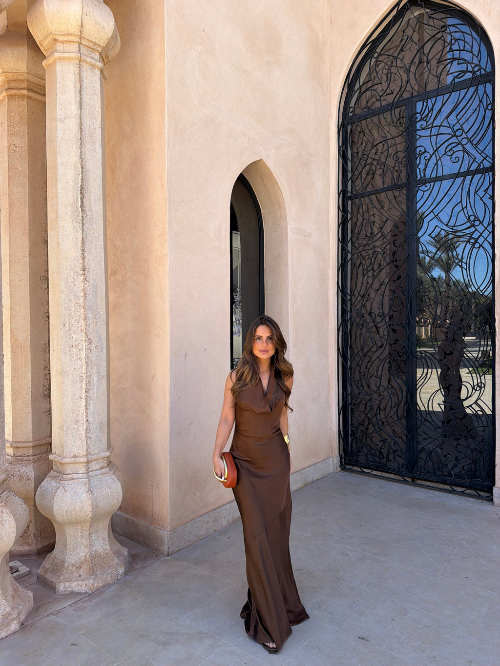 Denia / Vestido marrom