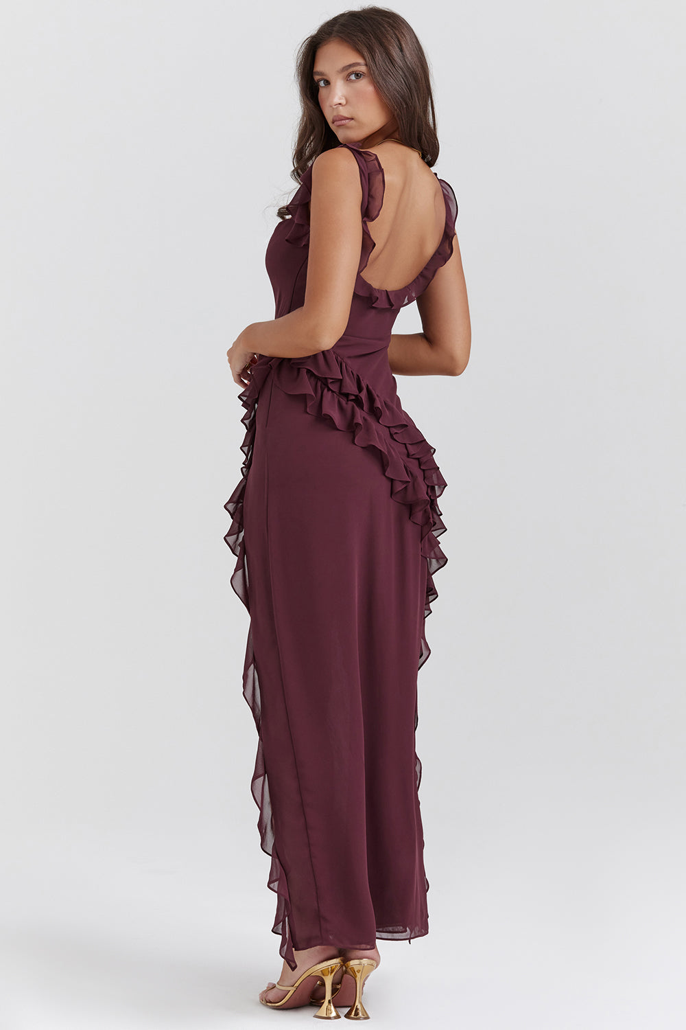 Alicia - Vestido com Babados e Charme