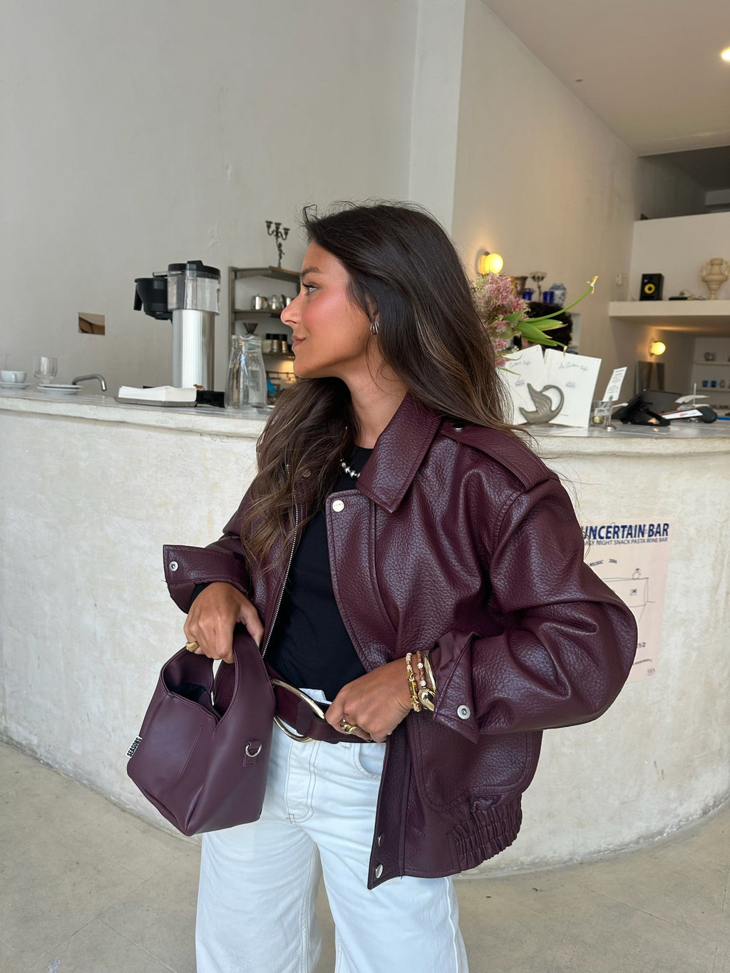 Chaqueta Barcelona en burdeos