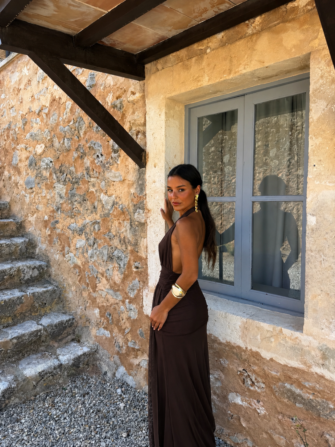 Aina / Vestido marrom