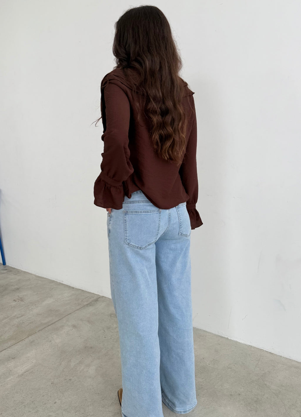Calça Jeans de Cintura Baixa