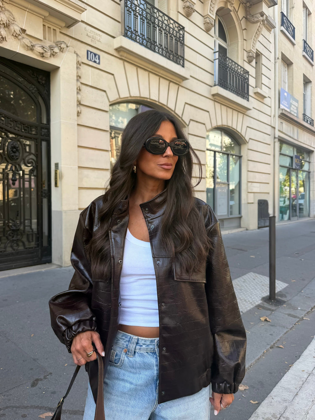 Chaqueta de cocodrilo