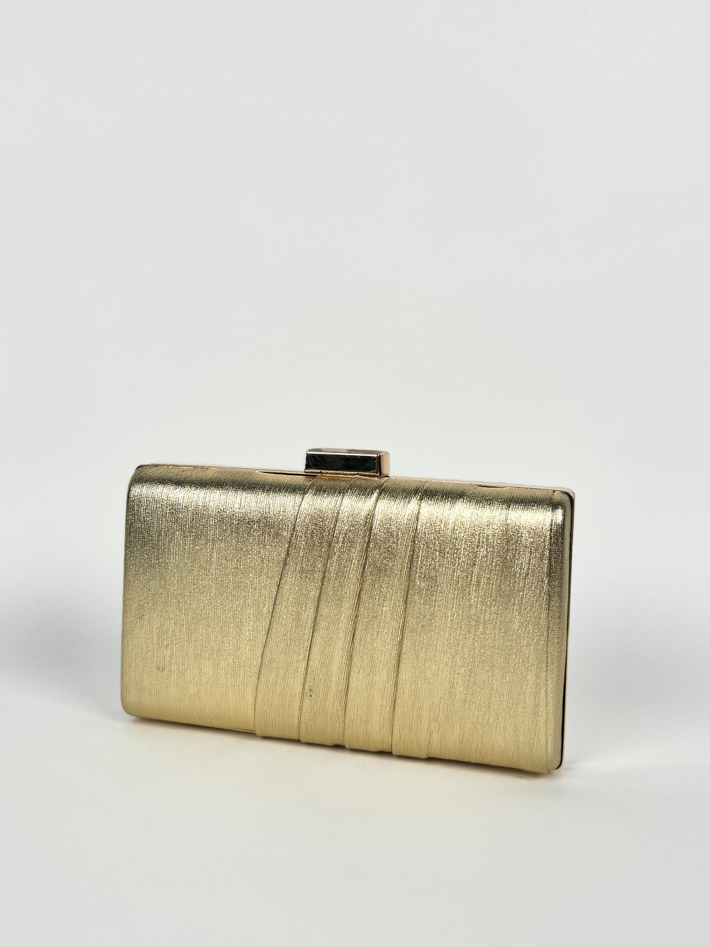 Clutch com faixas douradas