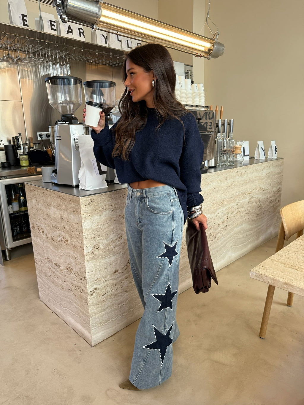 Jeans de Ganga Estrela