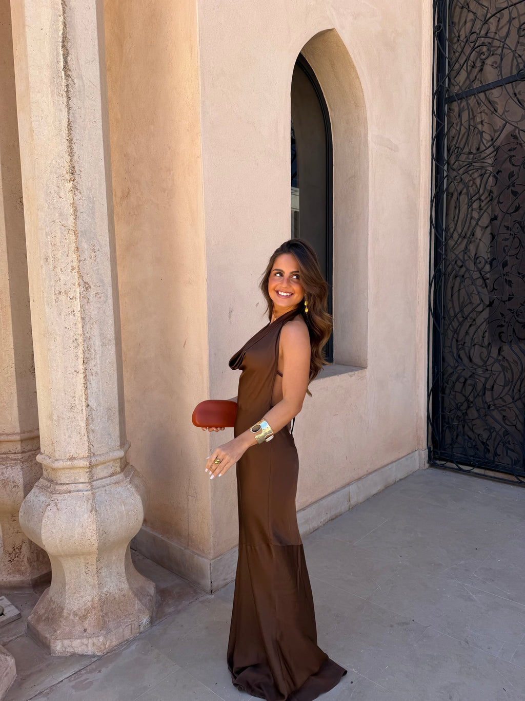 Denia / Vestido marrom