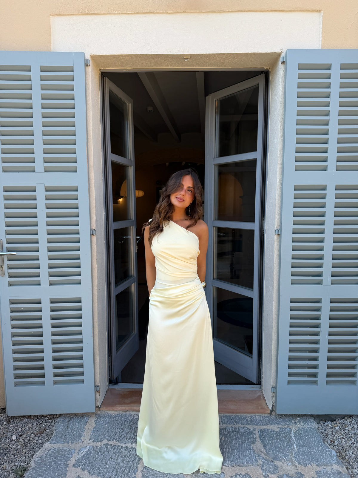 Vestido Amira amarillo