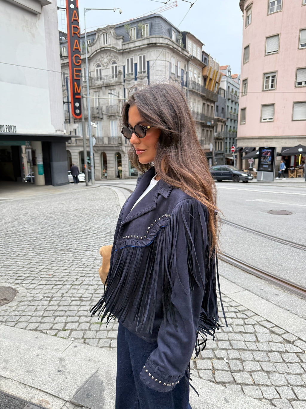 Tu chaqueta Moodboard en azul marino