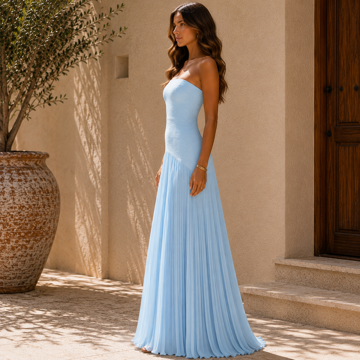 Almudena | Vestido que Estiliza com Delicadeza