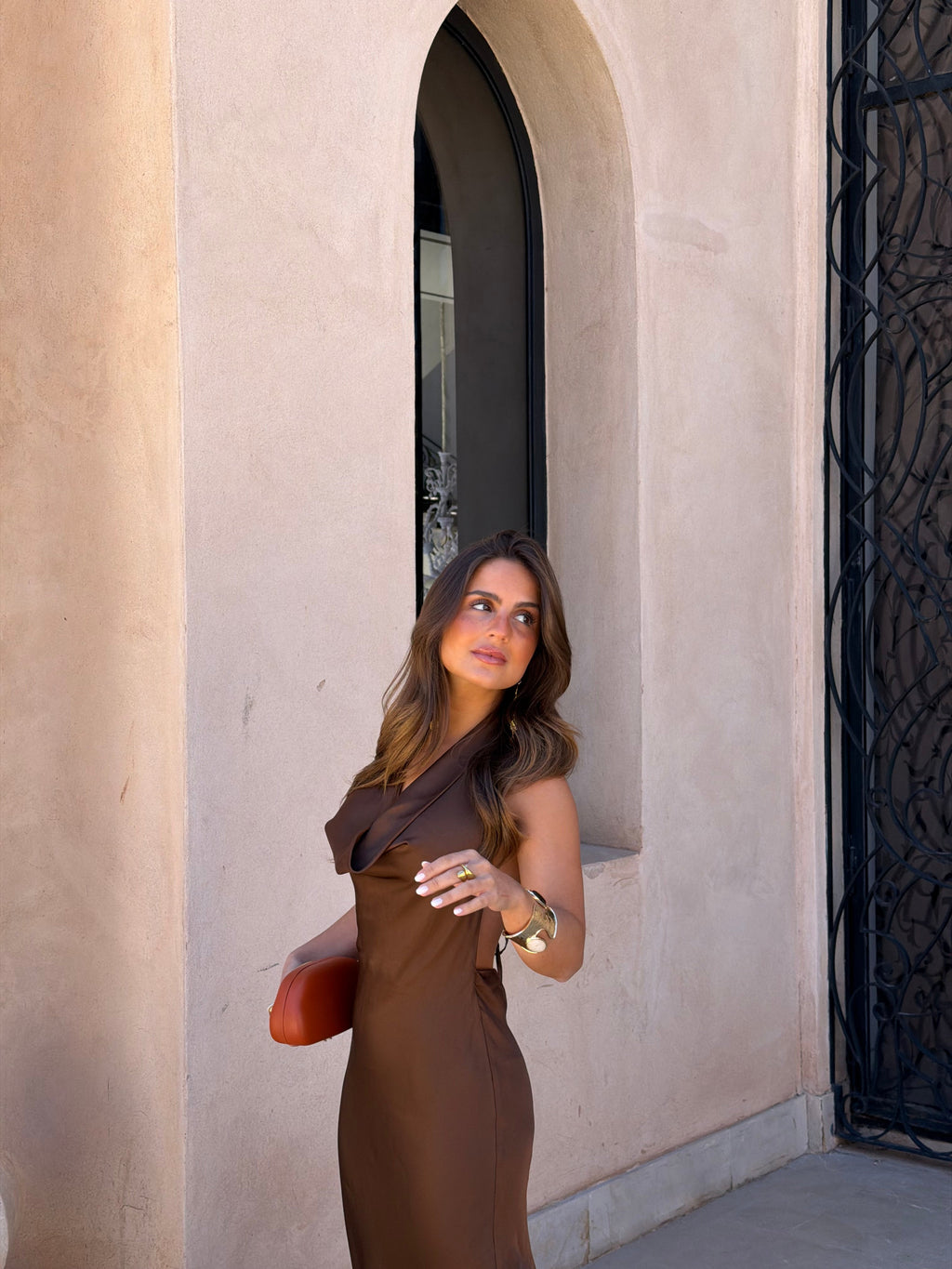 Denia / Vestido marrom