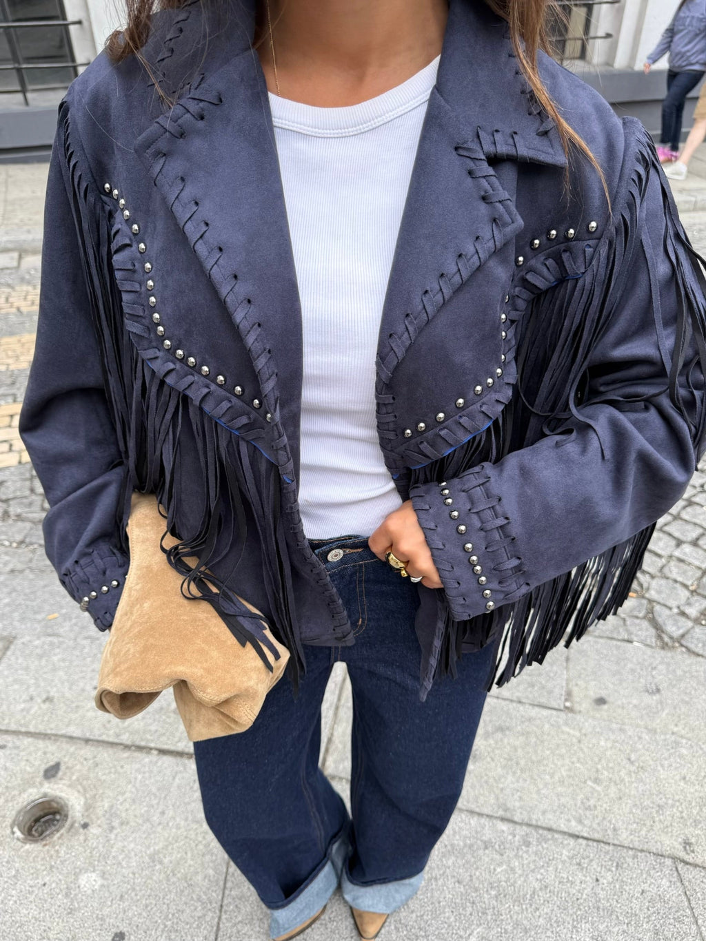 Tu chaqueta Moodboard en azul marino