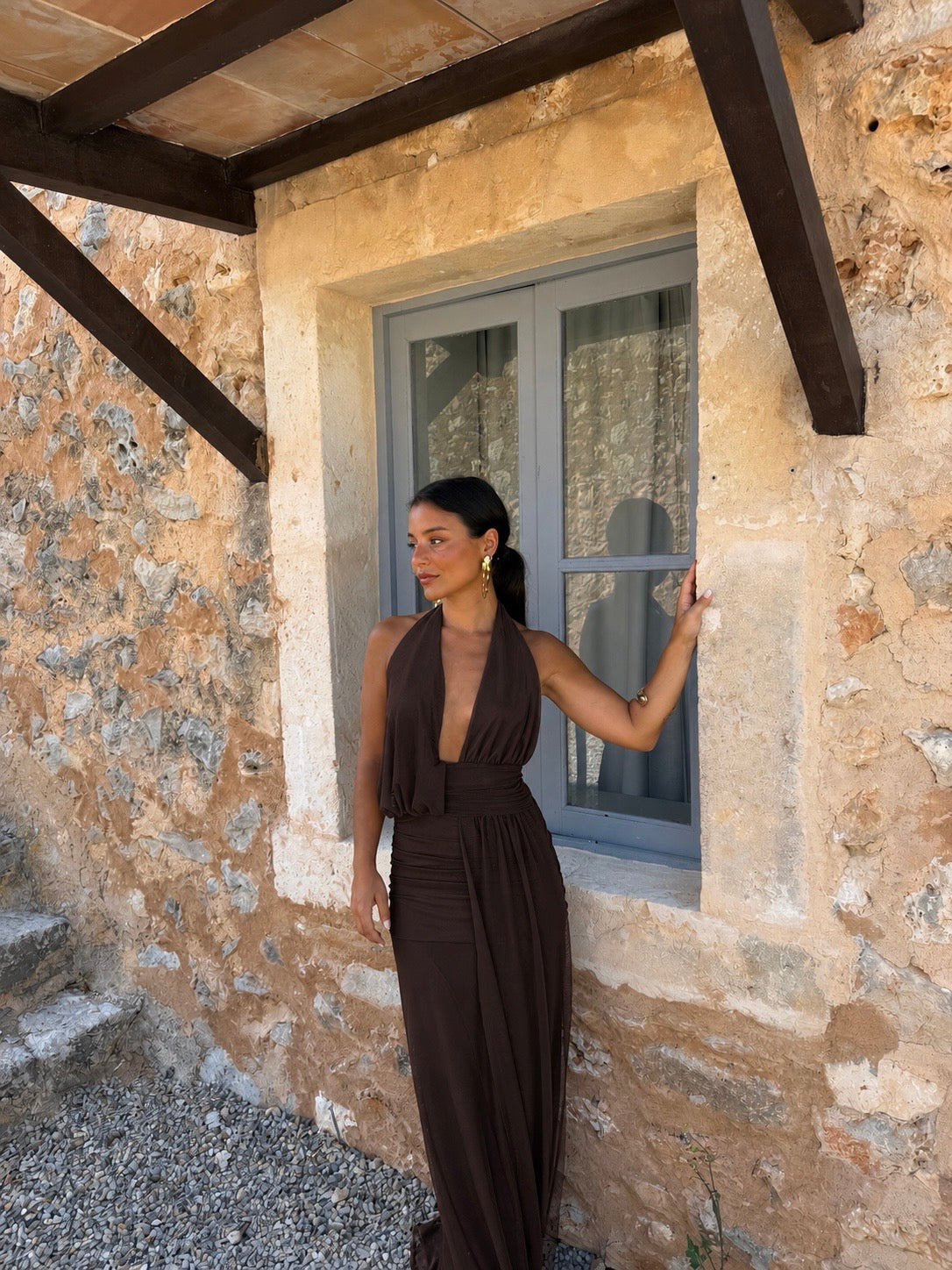 Aina / Vestido marrom
