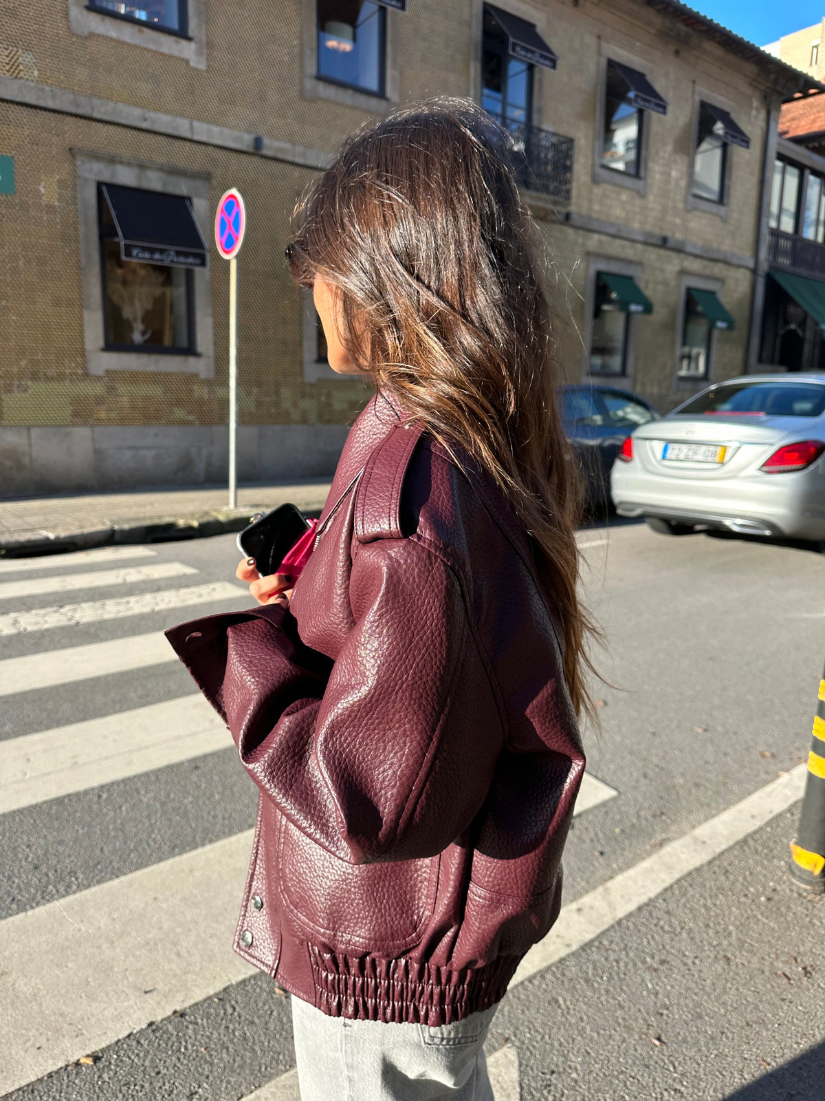 Chaqueta Barcelona en burdeos