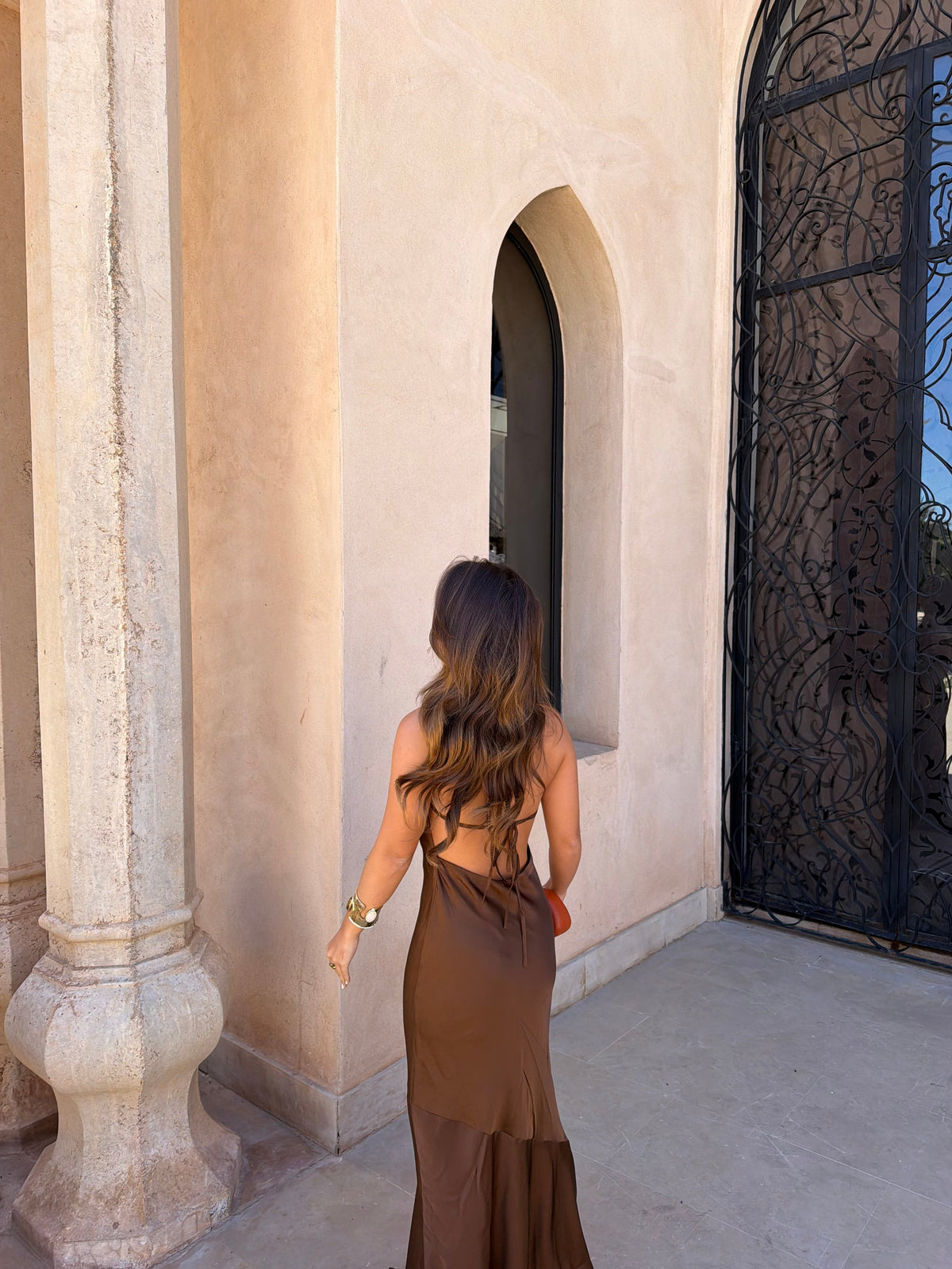 Denia / Vestido marrom