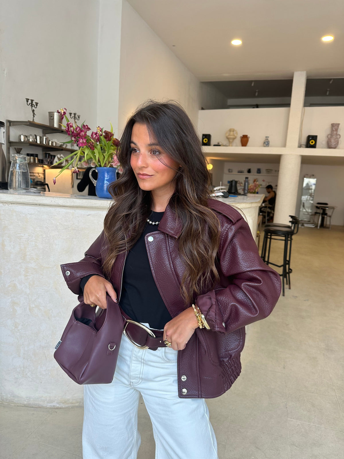 Chaqueta Barcelona en burdeos