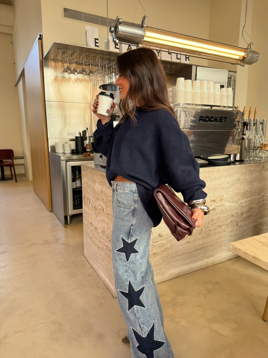Jeans de Ganga Estrela