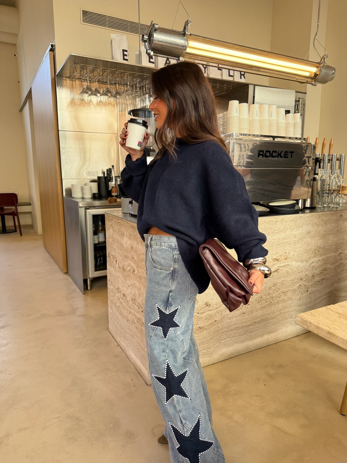 Jeans de Ganga Estrela