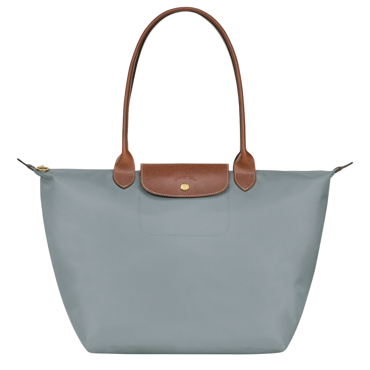 Mala grande premium cinzento-aço