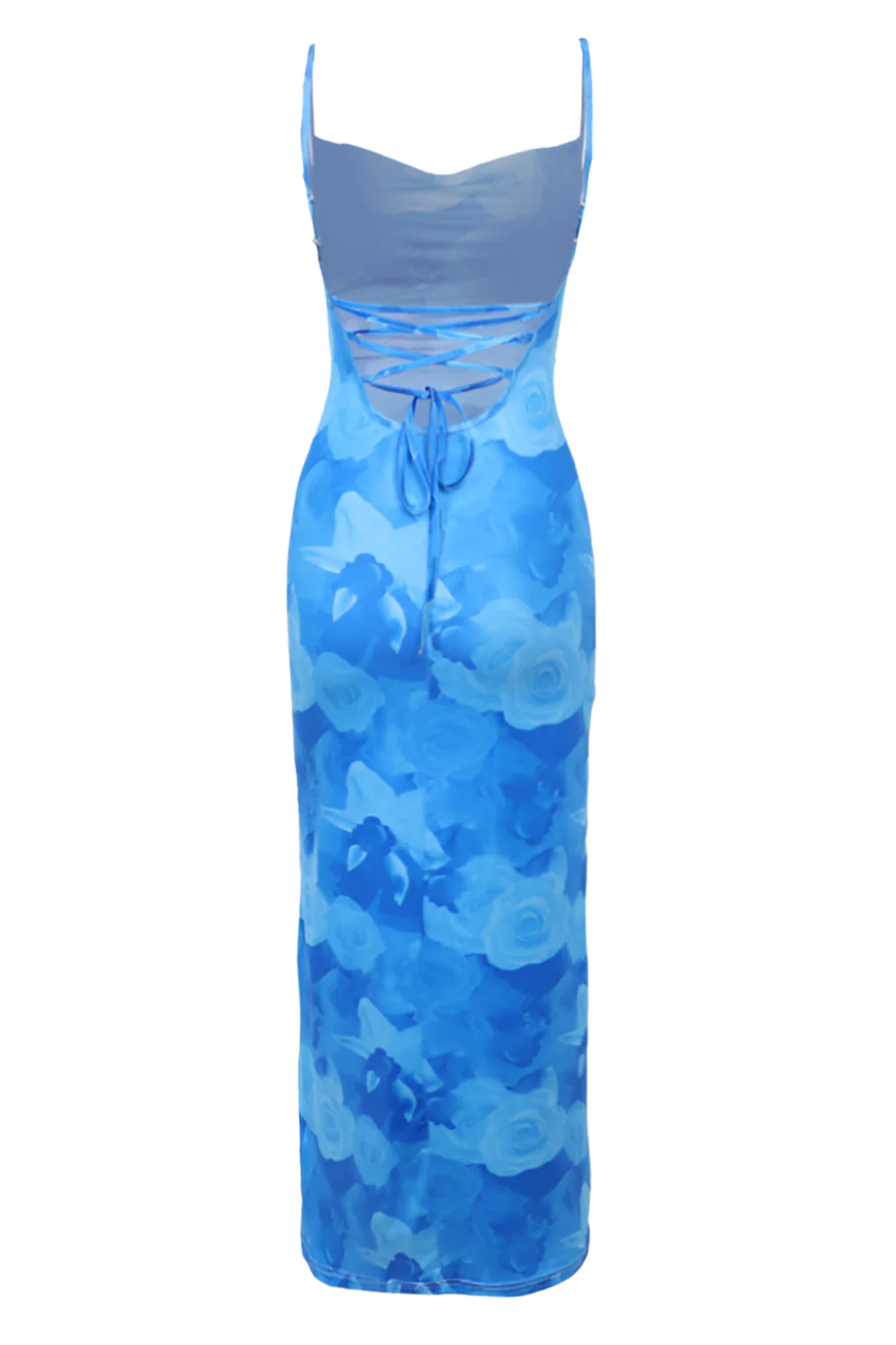 Vestido largo Leah estampado