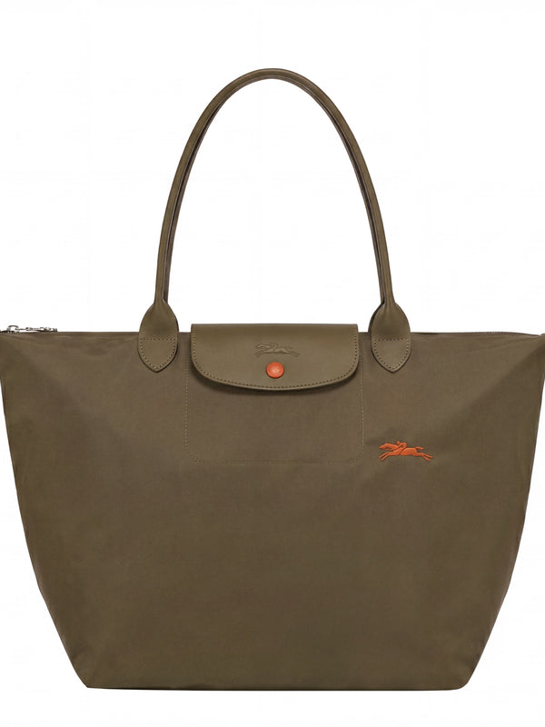 Mala grande premium verde-caqui