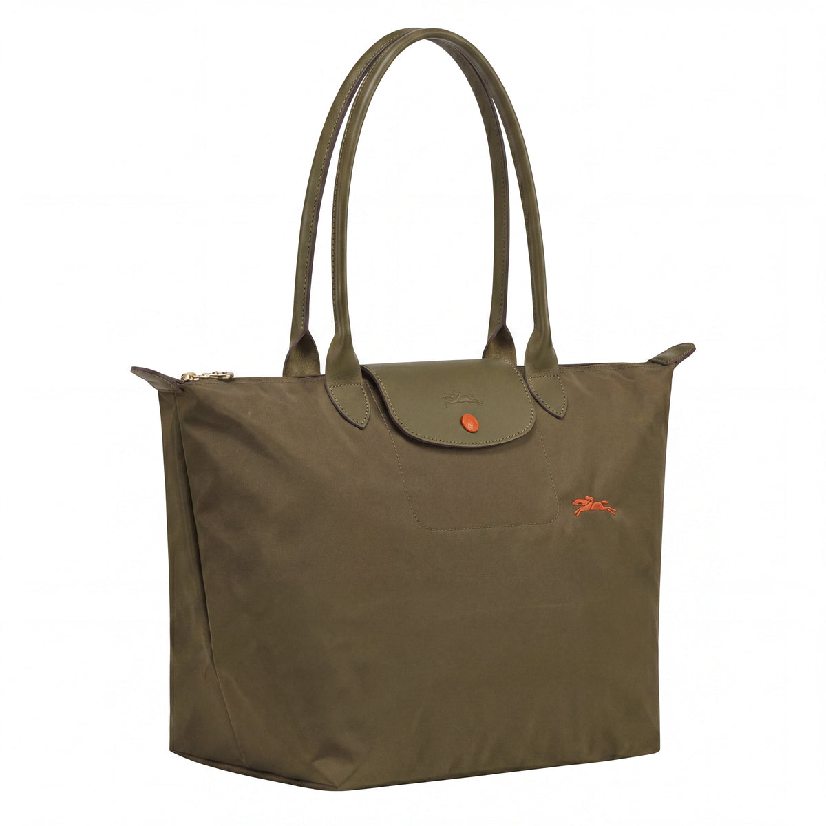 Mala grande premium verde-caqui